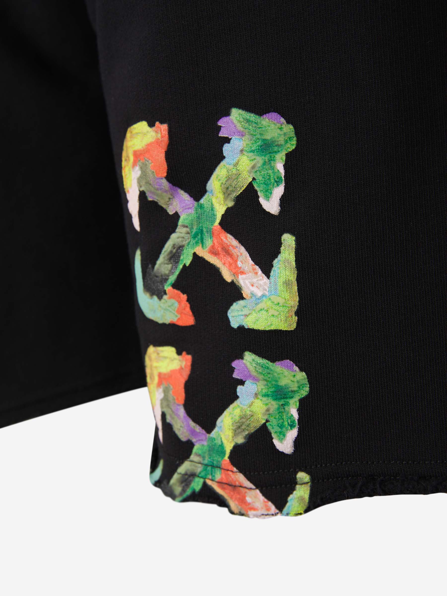 Off-White Bermudas Brush Arrows color Negro sku 523-000787 02 - Foto 12