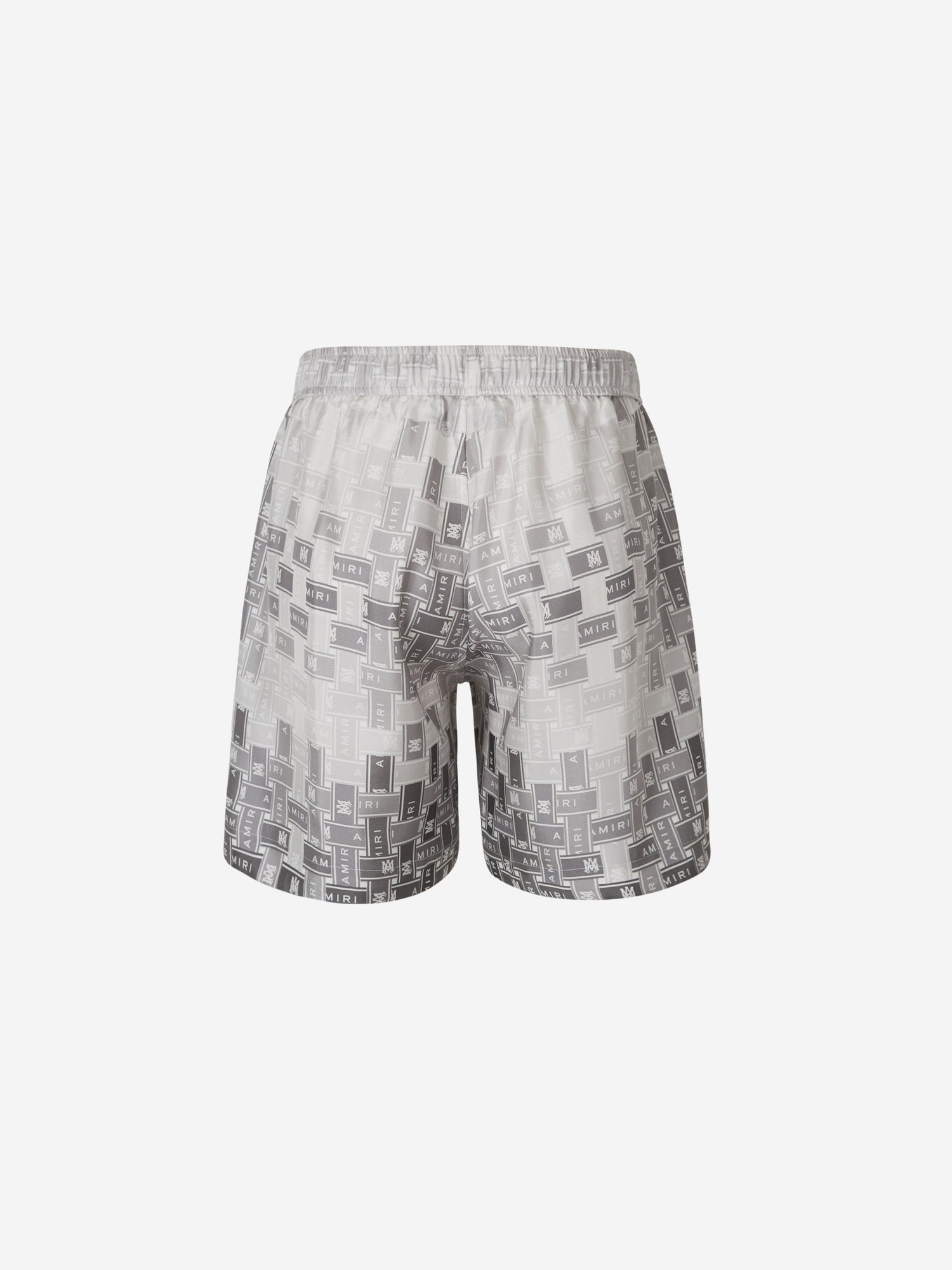 Amiri Bermudas Seda Estampadas color Gris Claro sku 523-000802 01 - Foto 2