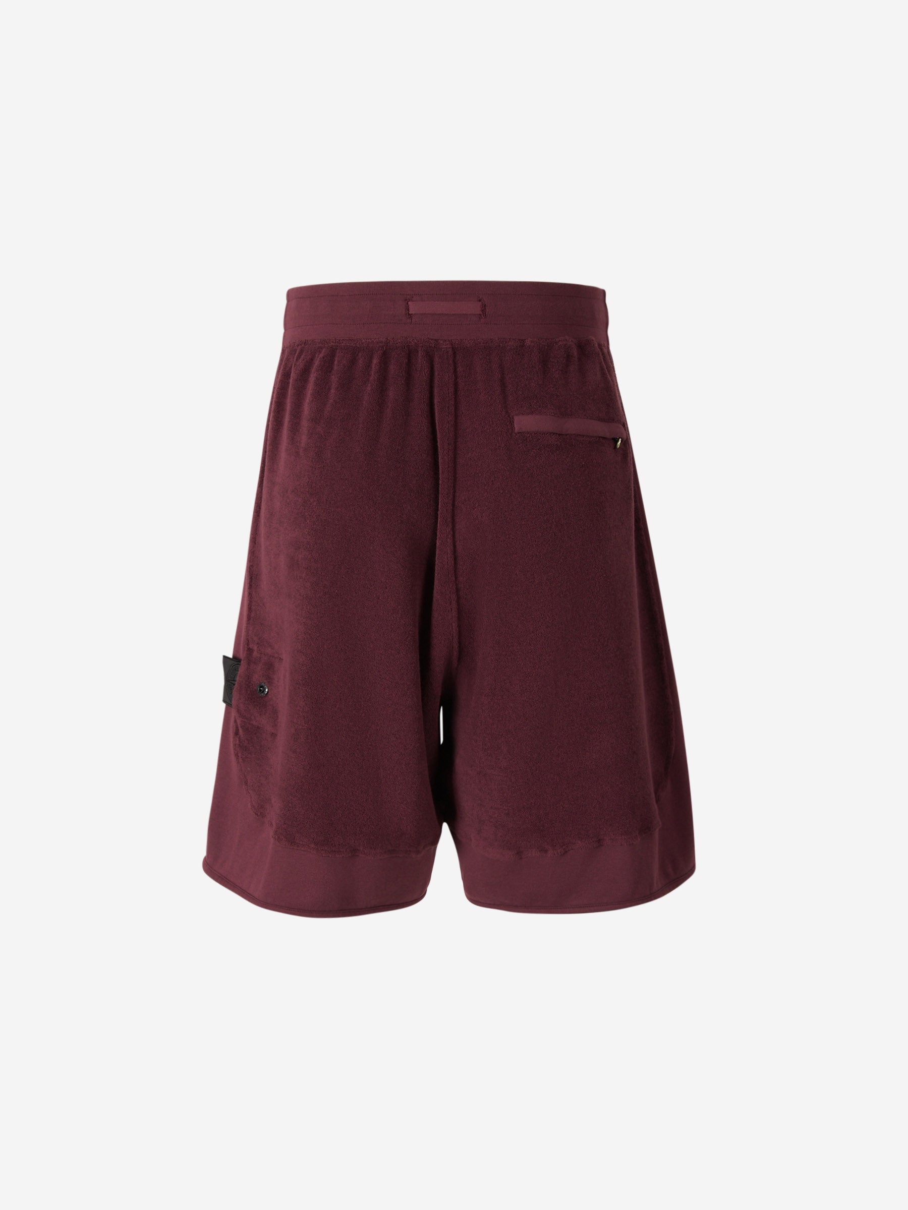 Stone Island Shadow Project Bermudas Joggers Towelling color Burdeos sku 523-000820 01 - Foto 3