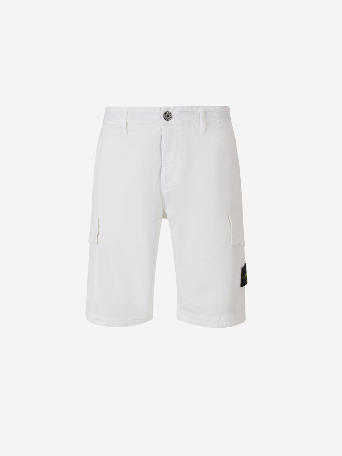 Stone Island Bermudas Cargo Algodón color Verde Militar sku 523-000822 04 - Foto 1