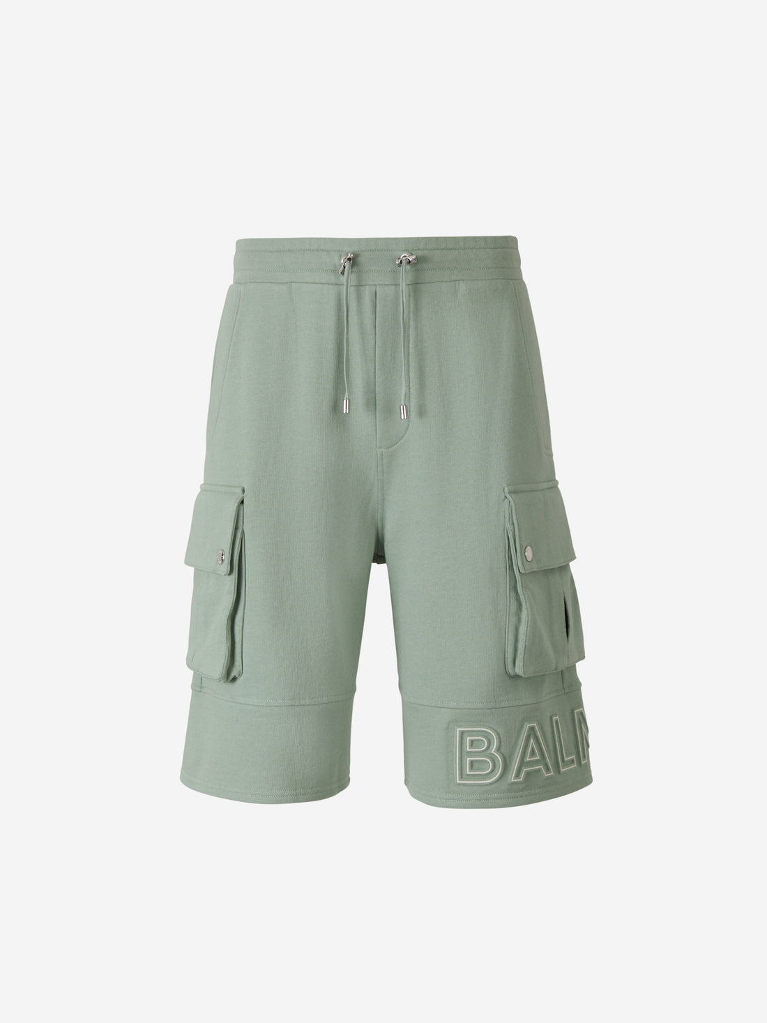 Balmain Bermudas Cargo Logo color Verde Claro sku 523-000849 01 - Foto 1