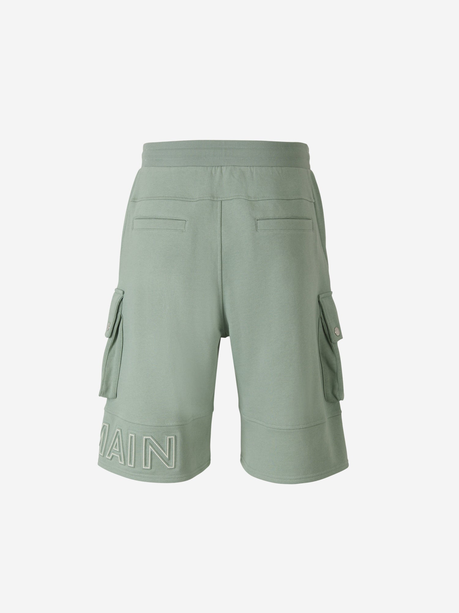 Balmain Bermudas Cargo Logo color Verde Claro sku 523-000849 01 - Foto 3