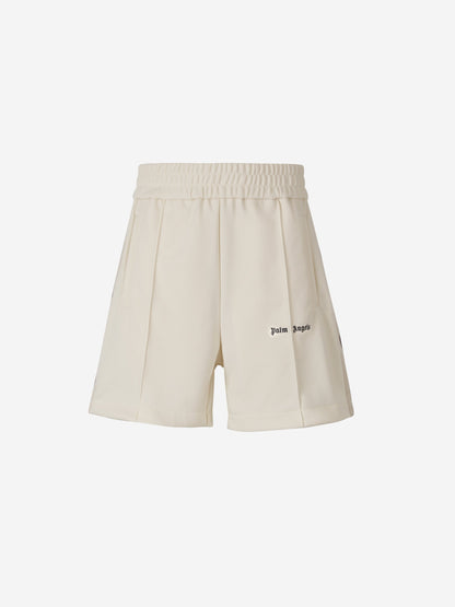 Palm Angels Bermudas Técnicas Logo color Crema sku 523-000863 01 - Foto 1