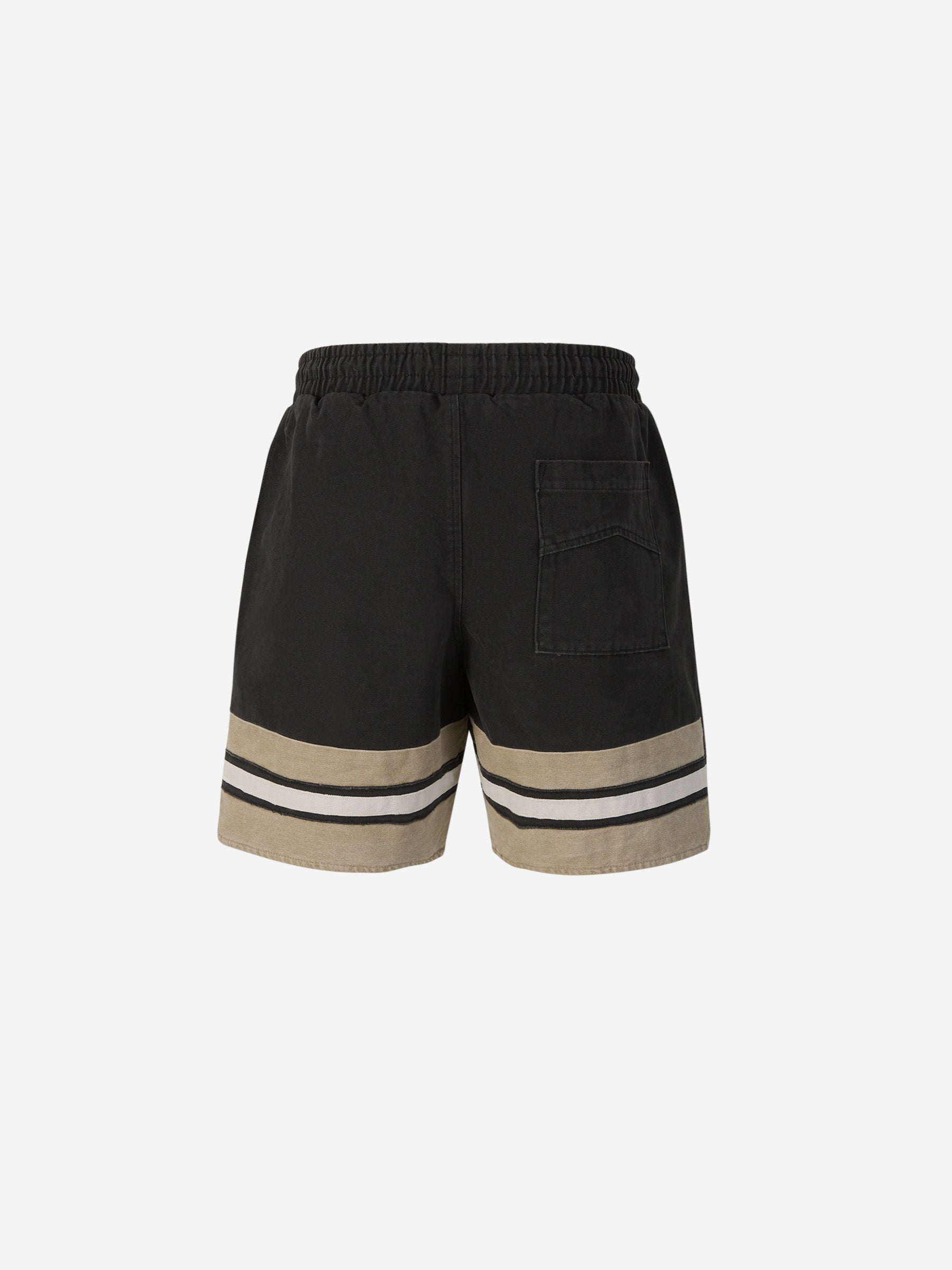 Rhude Bermudas Logo Algodón color Negro sku 523-000869 00 - Foto 3