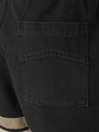 Rhude Bermudas Logo Algodón color Negro sku 523-000869 00 - Foto 4