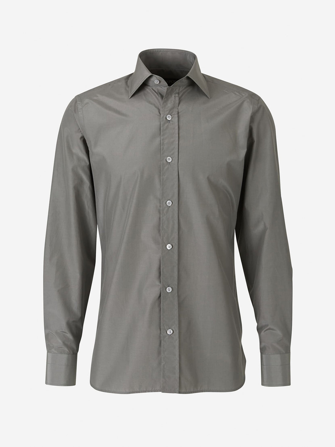Tom Ford Camisa Algodón y Seda color Gris Piedra sku 531-005022 01 - Foto 1