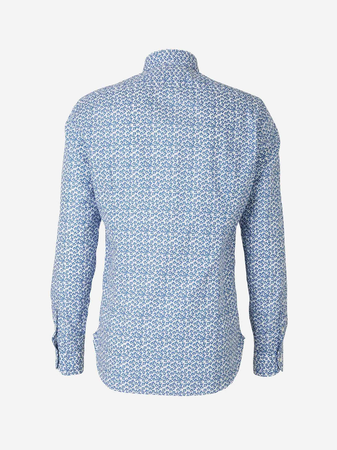 Vincenzo di Ruggiero Camisa Estampado Flores color Azul Cobalto sku 531-005164 01 - Foto 2