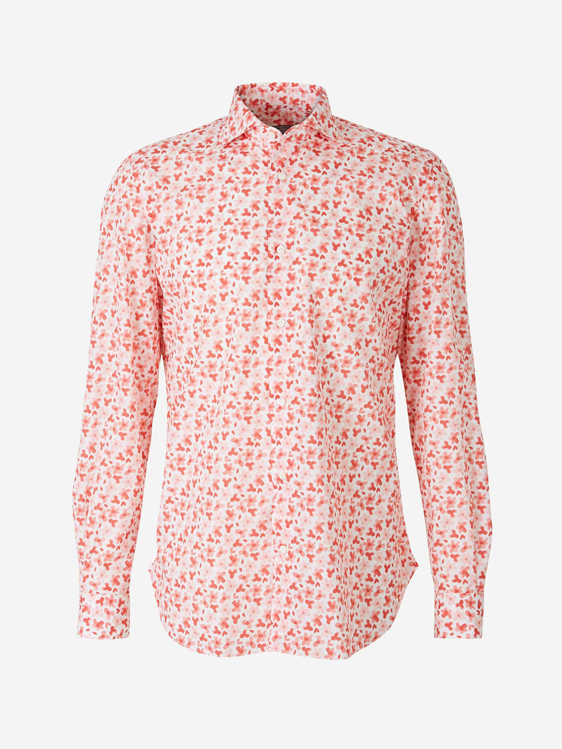 Vincenzo di Ruggiero Camisa Estampada Flores color Salmon sku 531-005171 01 - Foto 1