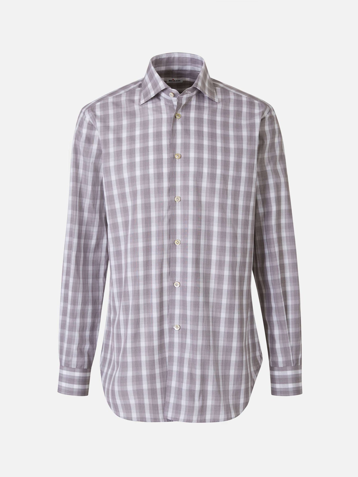 Kiton Camisa a cuadros color Multicolor sku 531-005246 01 - Foto 1