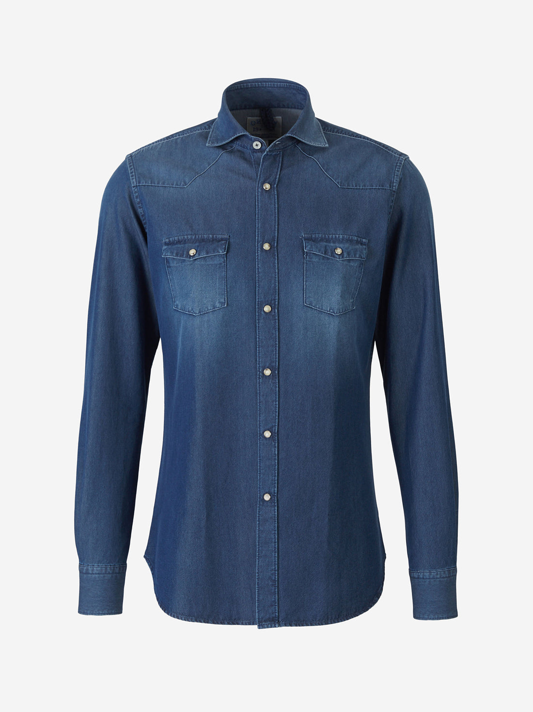 Orian Camisa Denim color Gris Oscuro sku 531-005262 02 - Foto 1