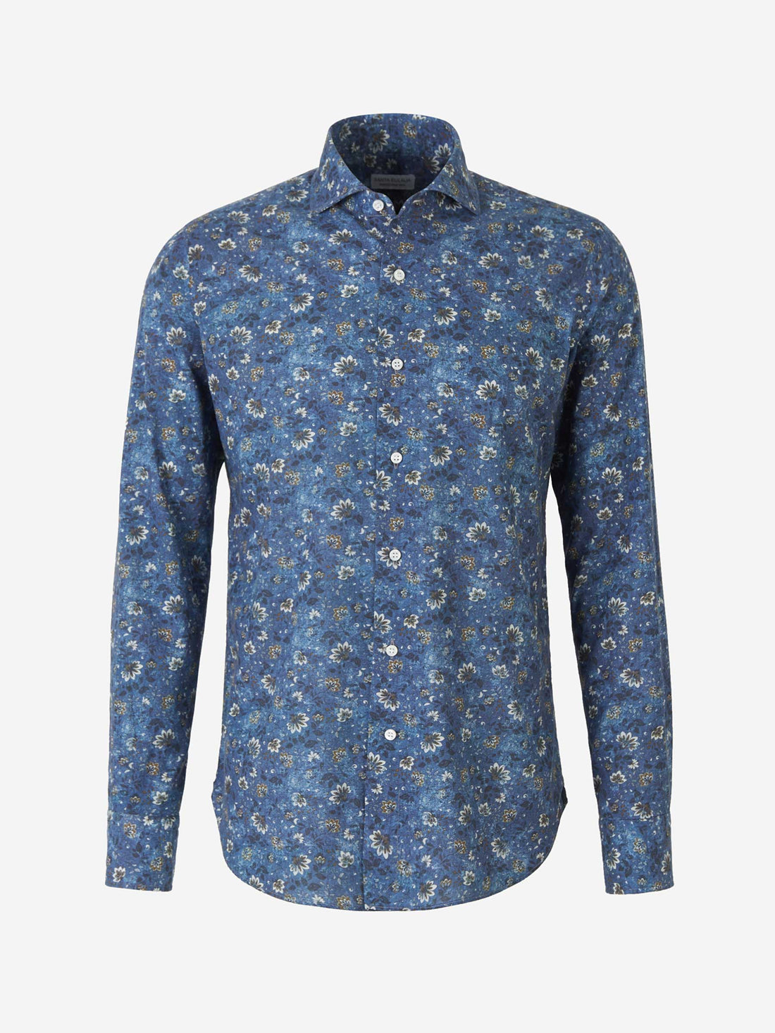 Santa Eulalia Camisa estampado flores color Azul Denim sku 531-005266 01 - Foto 1