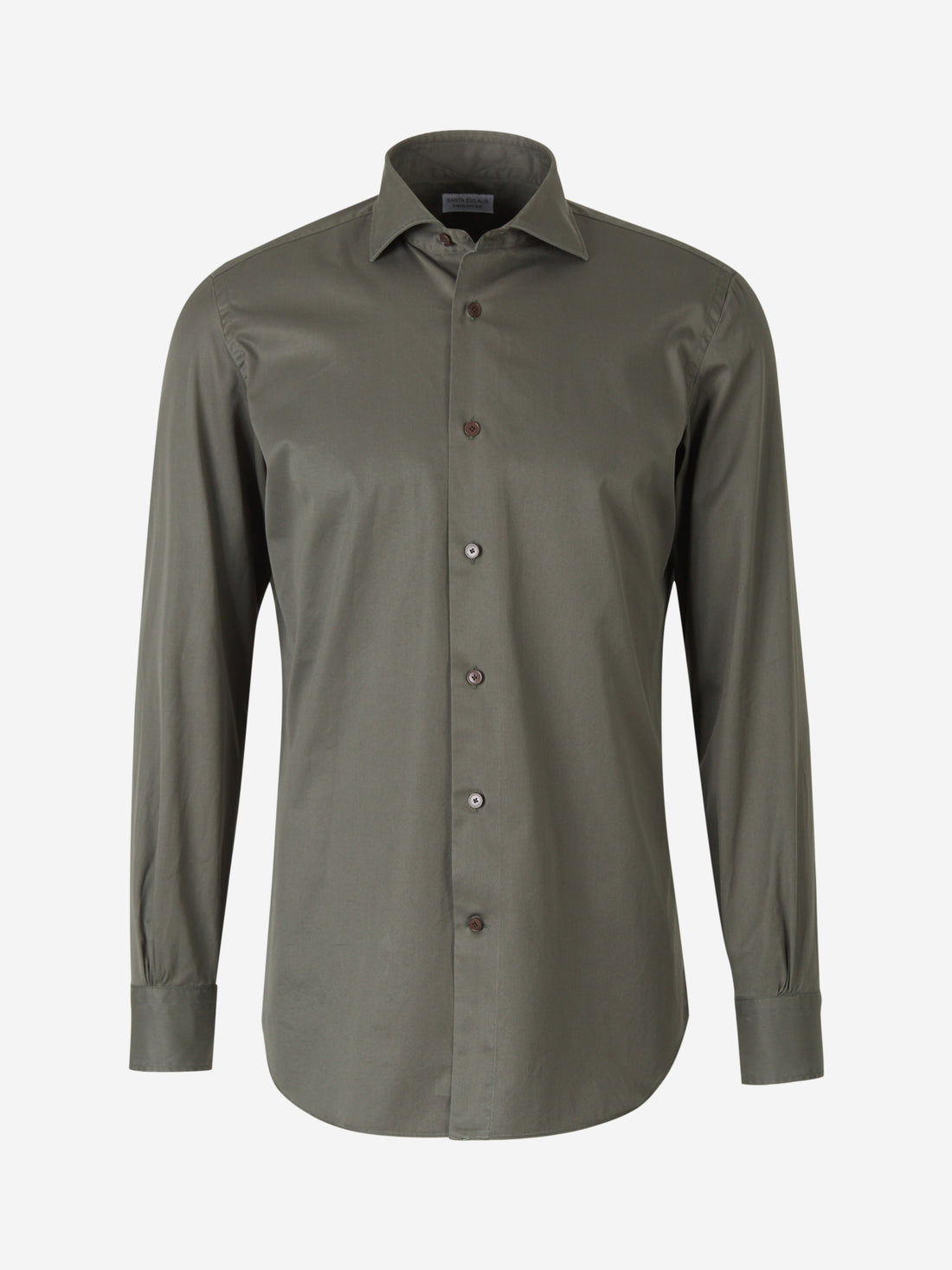 Santa Eulalia Camisa Sarga Algodón color Verde Militar sku 531-005275 02 - Foto 1