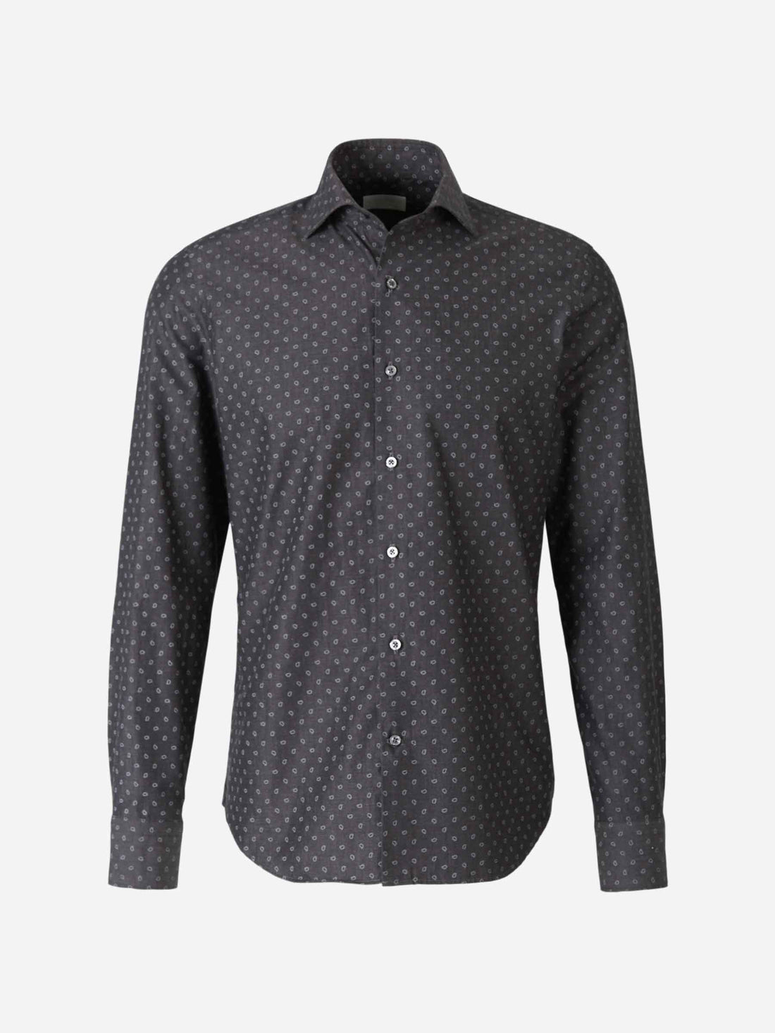 Santa Eulalia Camisa Algodón Motivo Paisley color Gris Antracita sku 531-005408 01 - Foto 1