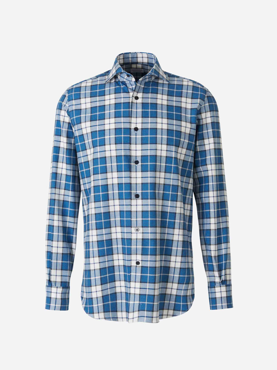 Santa Eulalia Camisa Motivo Cuadros color Azul Cobalto sku 531-005420 01 - Foto 1