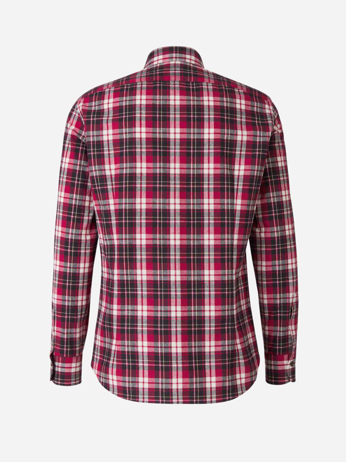 Santa Eulalia Camisa Algodón Motivo Cuadros color Burdeos sku 531-005478 01 - Foto 2