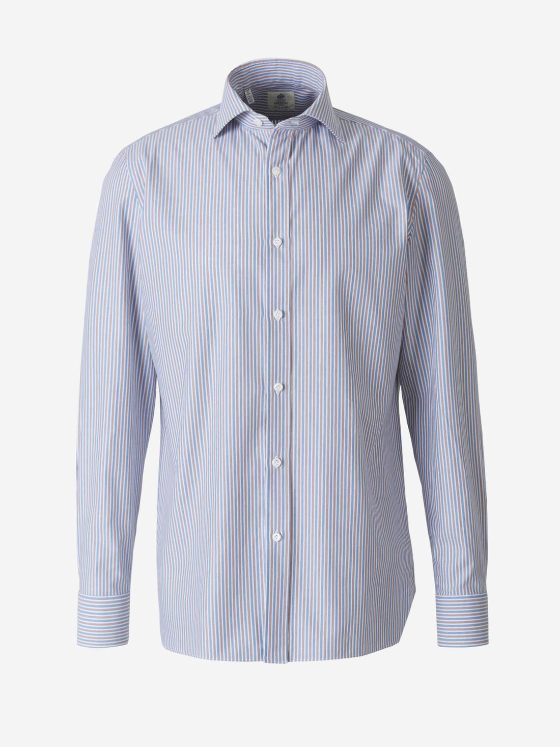 Borrelli Camisa Motivo Rayas Fabio color Azul Cobalto sku 531-005496 01 - Foto 1