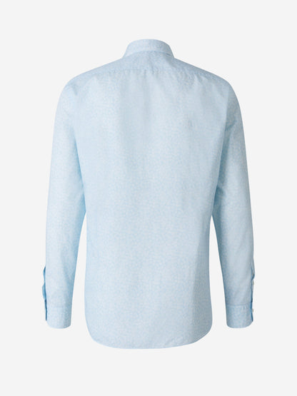 Vincenzo di Ruggiero Camisa Floral Algodón color Azul Cielo sku 531-005616 01 - Foto 2