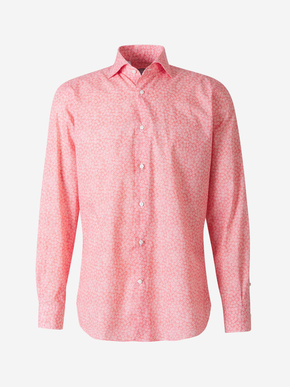 Vincenzo di Ruggiero Camisa Floral Algodón color Rojo sku 531-005616 02 - Foto 1