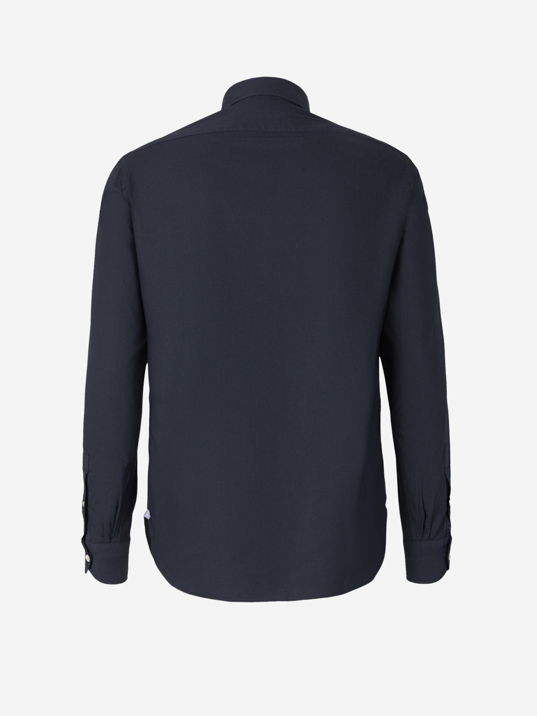 Borrelli Camisa Lisa Algodón color Verde Militar sku 531-005677 04 - Foto 2