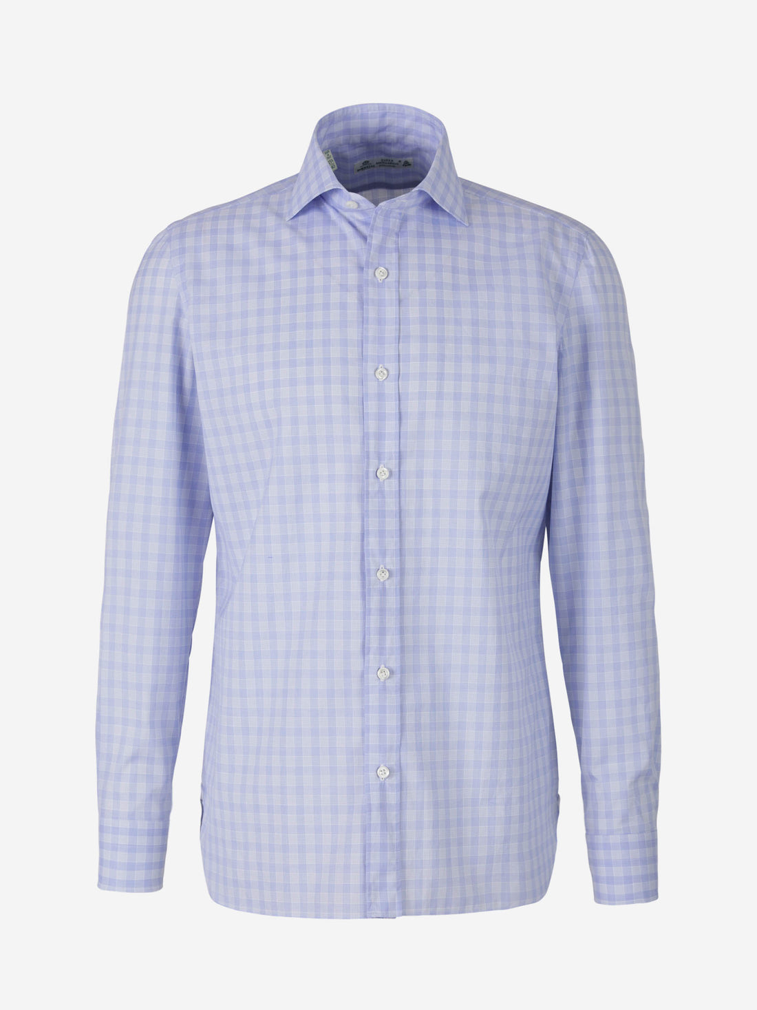 Borrelli Camisa Fabio Motivo Cuadros color Azul Cielo sku 531-005678 01 - Foto 1