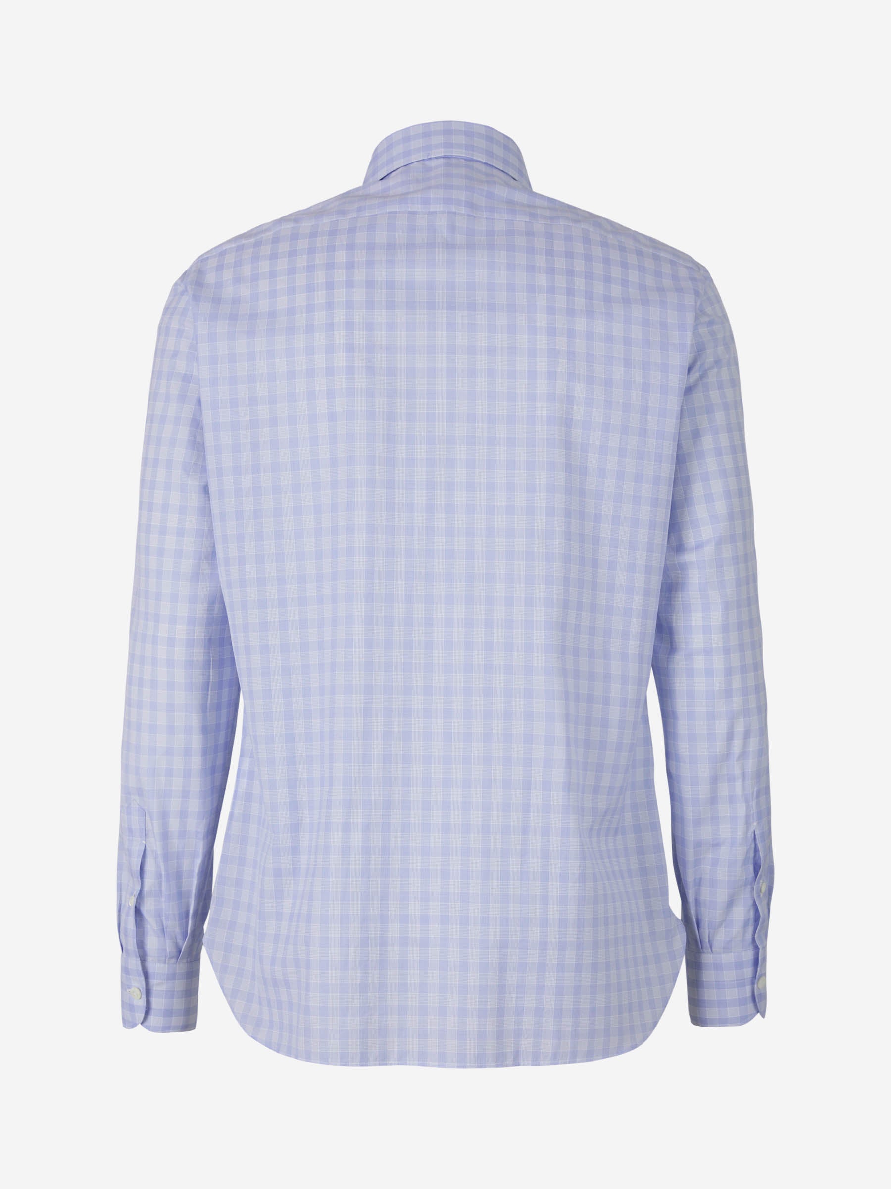 Borrelli Camisa Fabio Motivo Cuadros color Azul Cielo sku 531-005678 01 - Foto 2