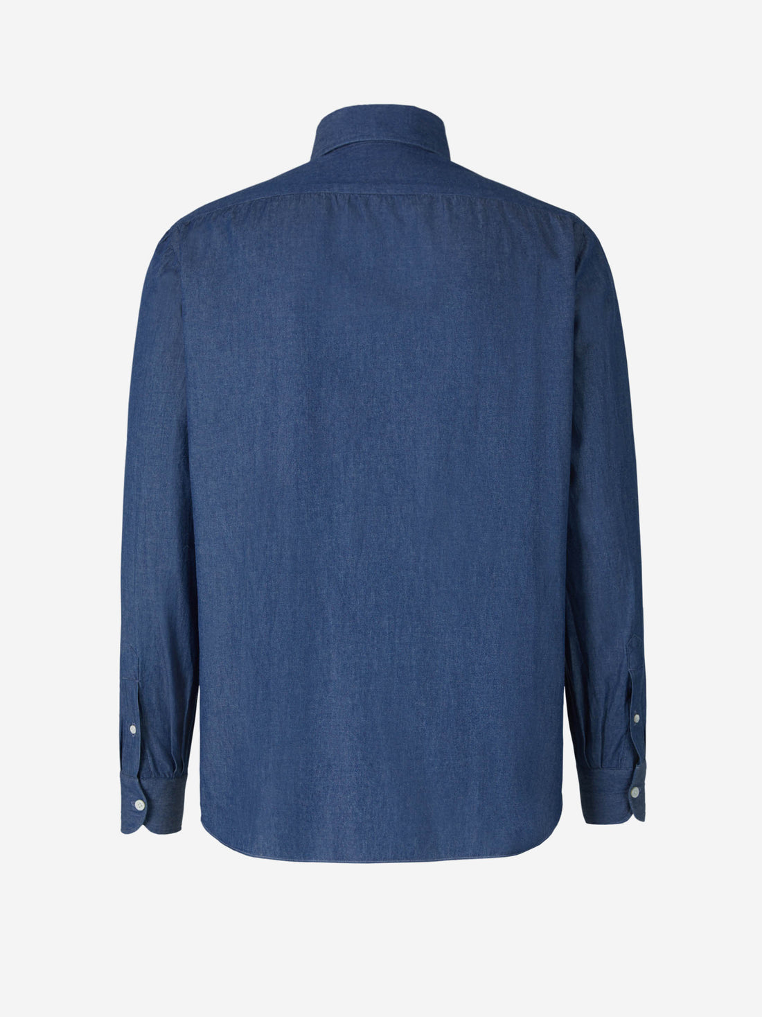 Borrelli Camisa Denim Algodón color Azul Denim sku 531-005682 01 - Foto 2