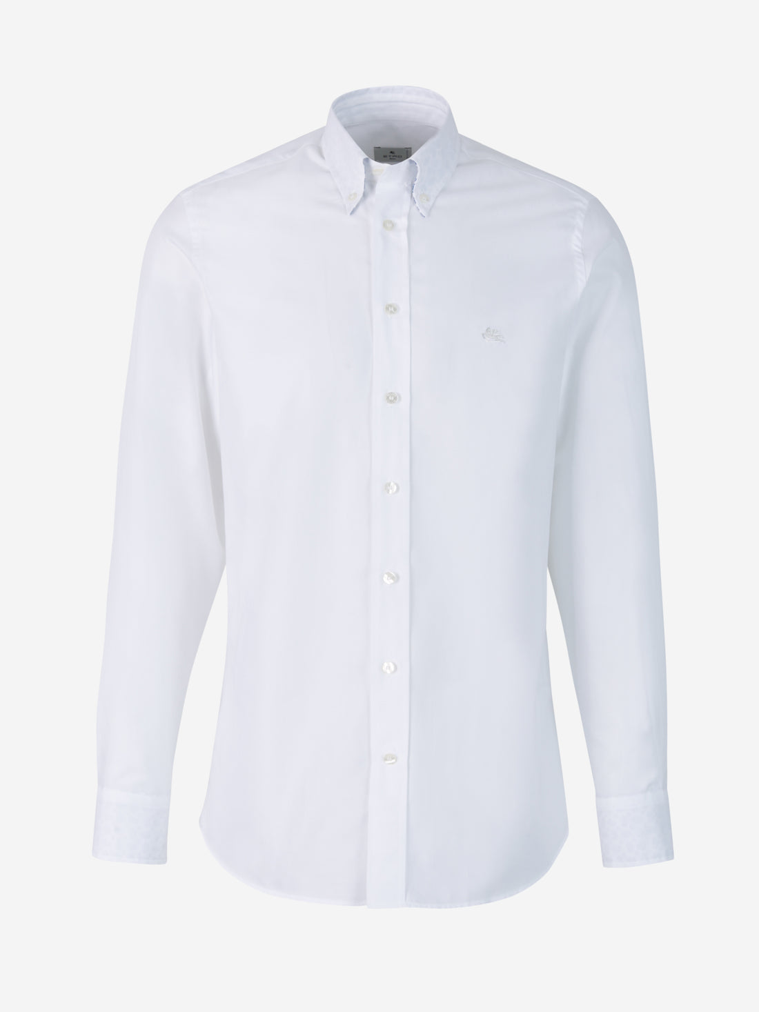 Etro Camisa Lisa Algodón color Blanco sku 531-005698 02 - Foto 1