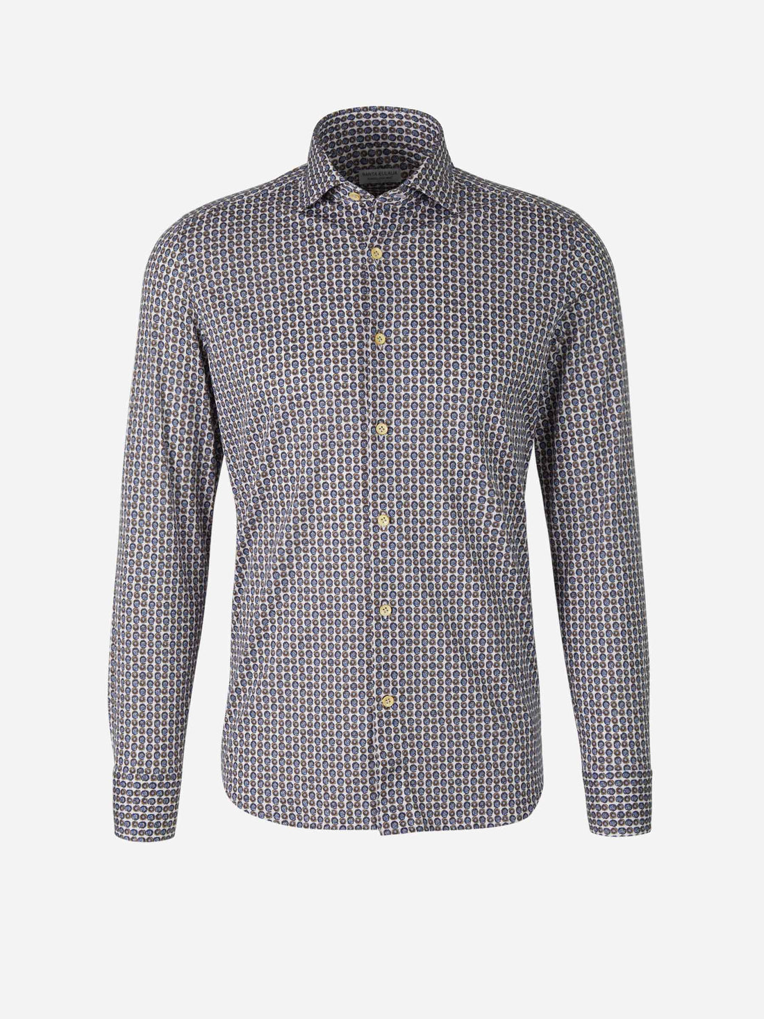 Santa Eulalia Camisa Motivo Geométrico color Azul Denim sku 531-005709 01 - Foto 1