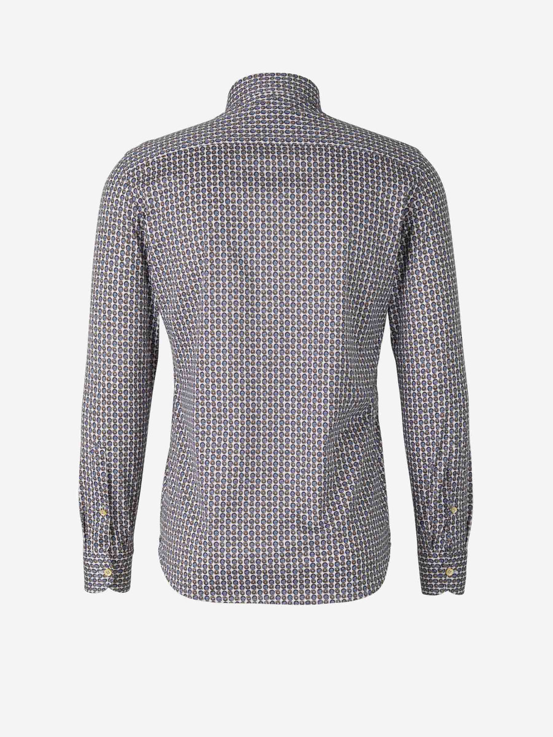 Santa Eulalia Camisa Motivo Geométrico color Azul Denim sku 531-005709 01 - Foto 2