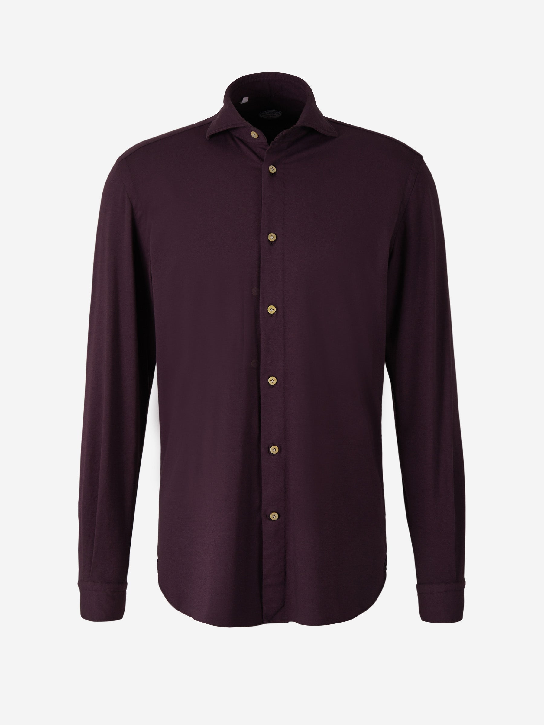 Vincenzo di Ruggiero Camisa Punto Elástico color Burdeos sku 531-005734 04 - Foto 1