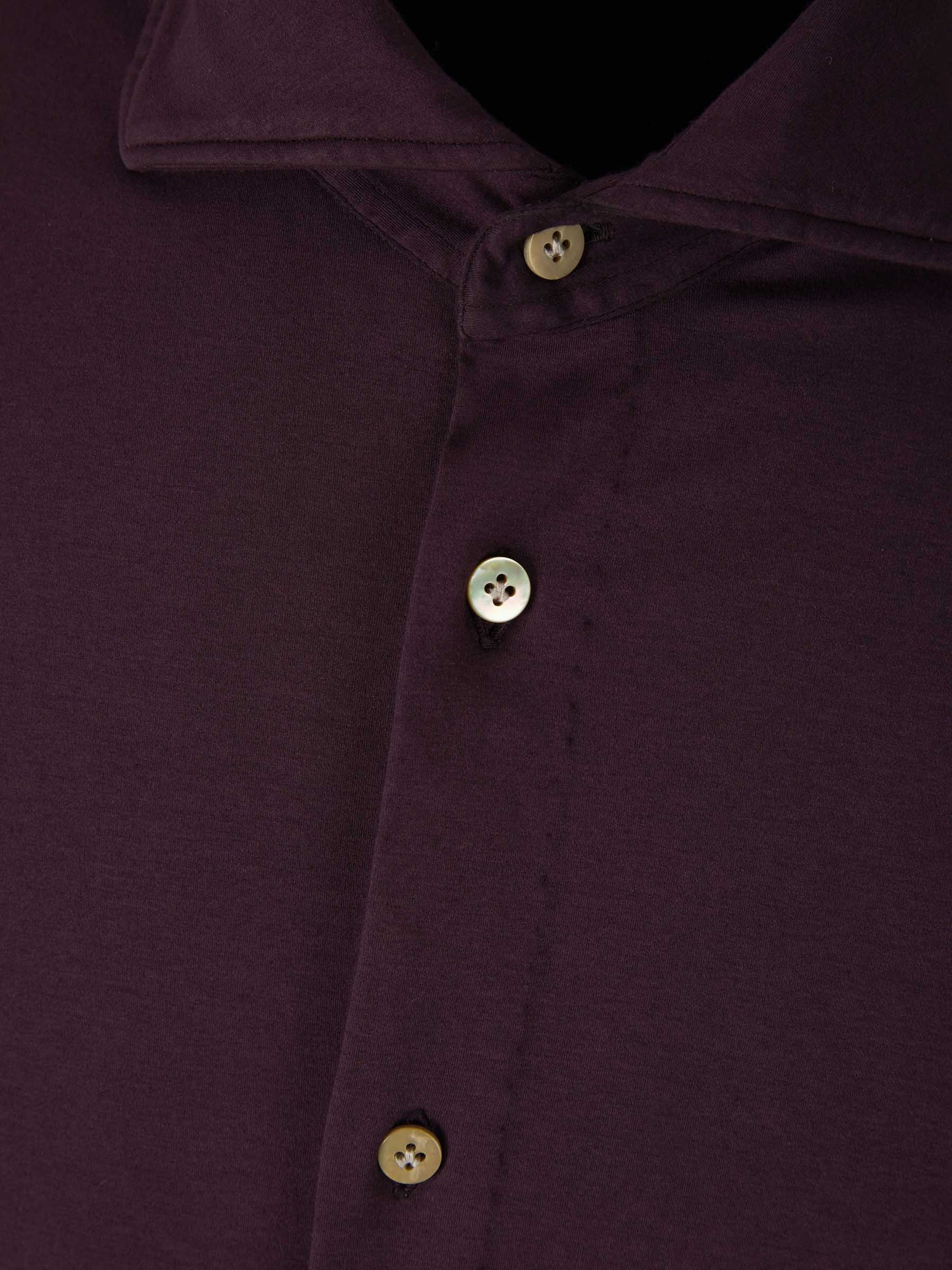 Vincenzo di Ruggiero Camisa Punto Elástico color Burdeos sku 531-005734 04 - Foto 3
