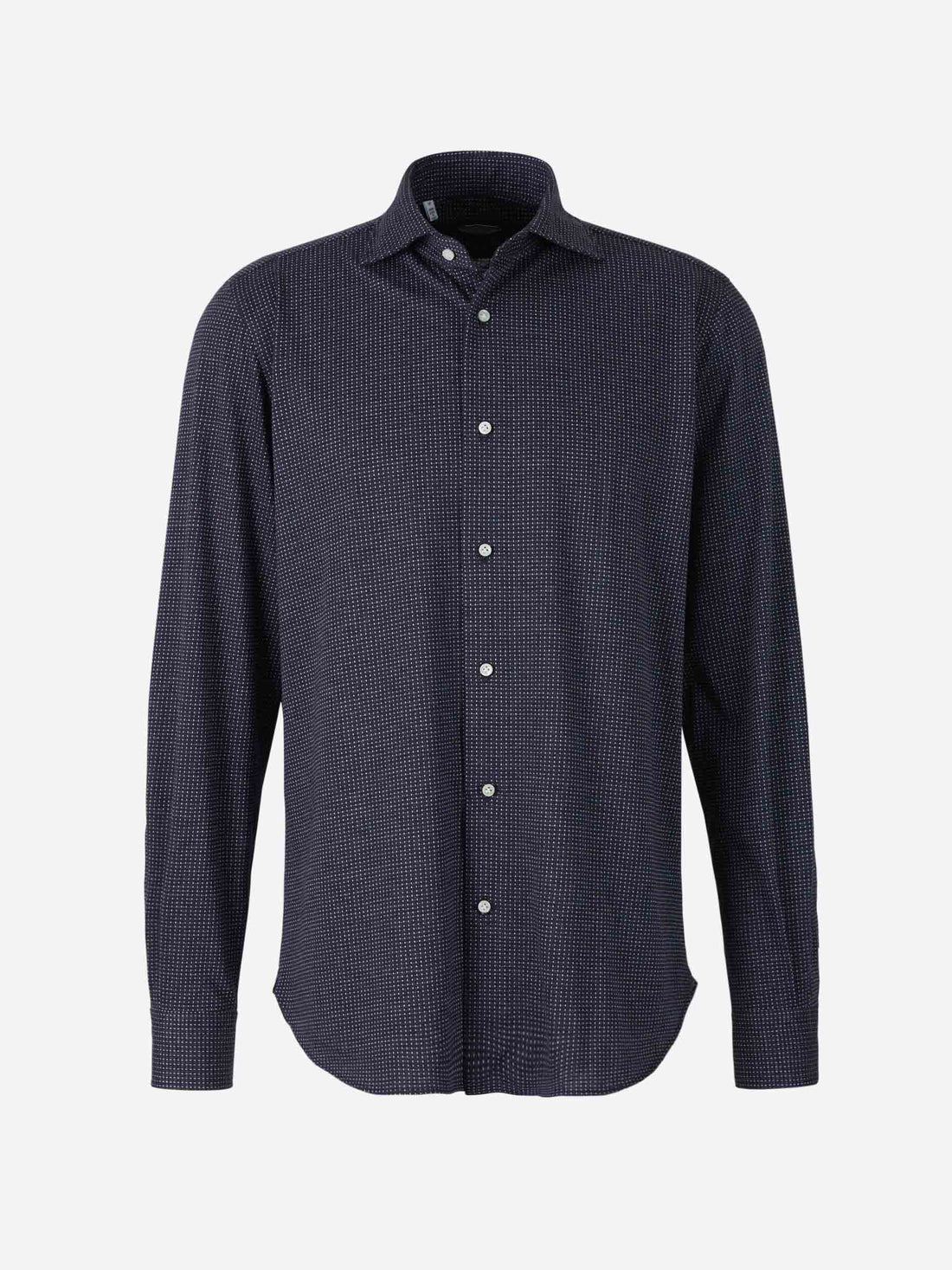 Vincenzo di Ruggiero Camisa Motivo Topos color Azul Noche sku 531-005736 01 - Foto 1