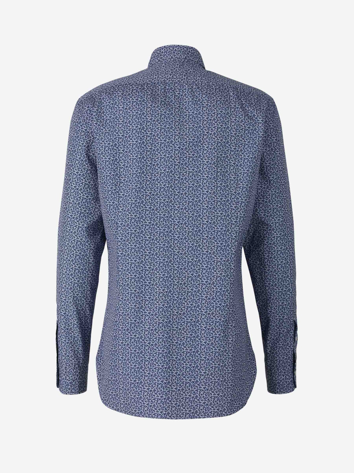 Vincenzo di Ruggiero Camisa Motivo Floral color Azul Cobalto sku 531-005737 01 - Foto 1