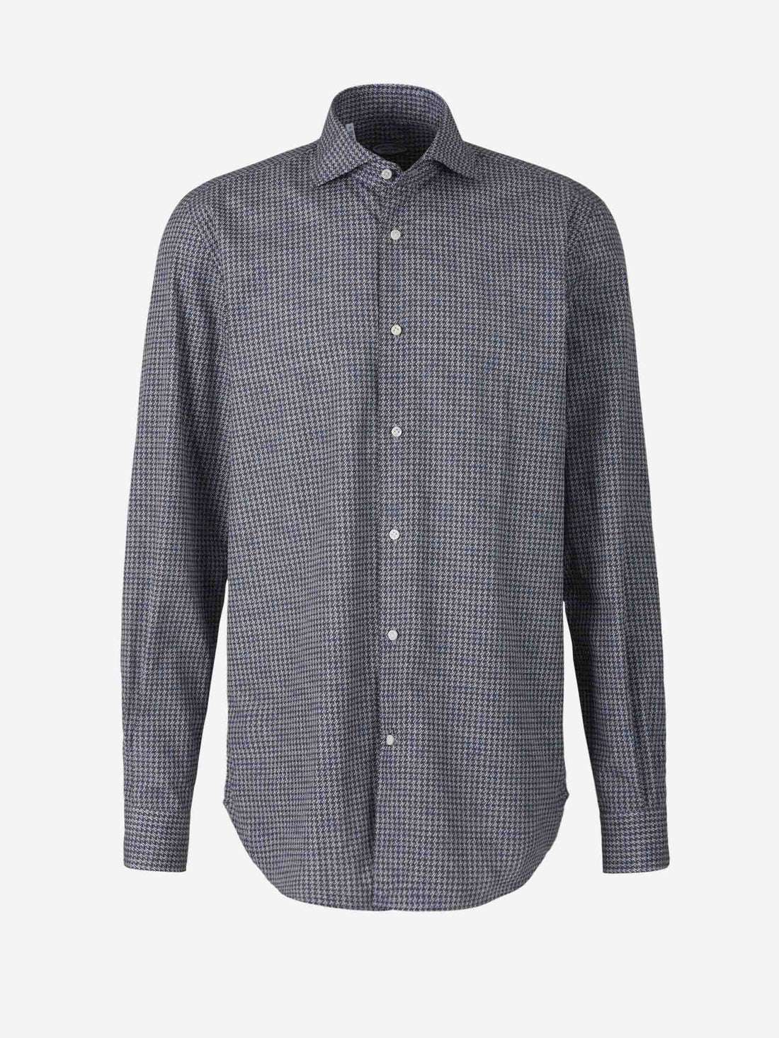 Vincenzo di Ruggiero Camisa Pata De Gallo color Gris Oscuro sku 531-005738 01 - Foto 1