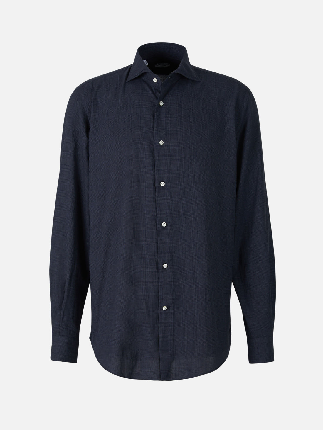 Vincenzo di Ruggiero Camisa Motivo Cuadros color Gris Carbón sku 531-005740 01 - Foto 1