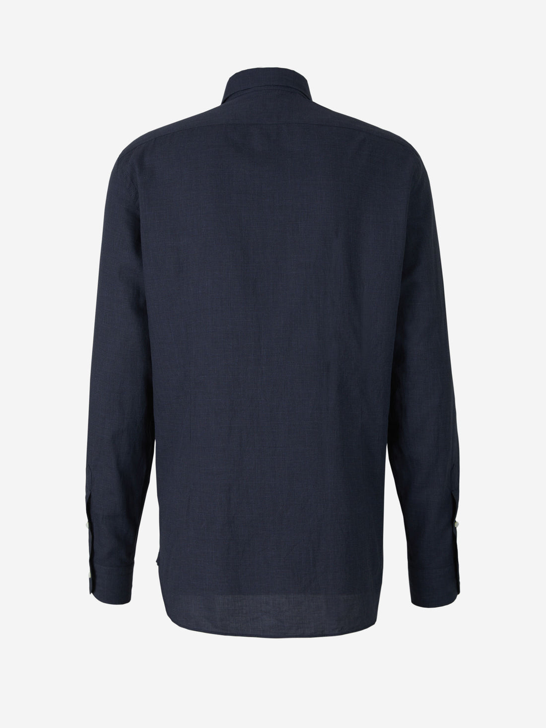 Vincenzo di Ruggiero Camisa Motivo Cuadros color Gris Carbón sku 531-005740 01 - Foto 2