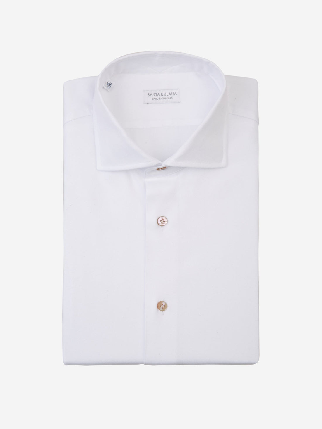 Santa Eulalia Camisa Lisa Algodón color Blanco sku 531-005756 01 - Foto 1