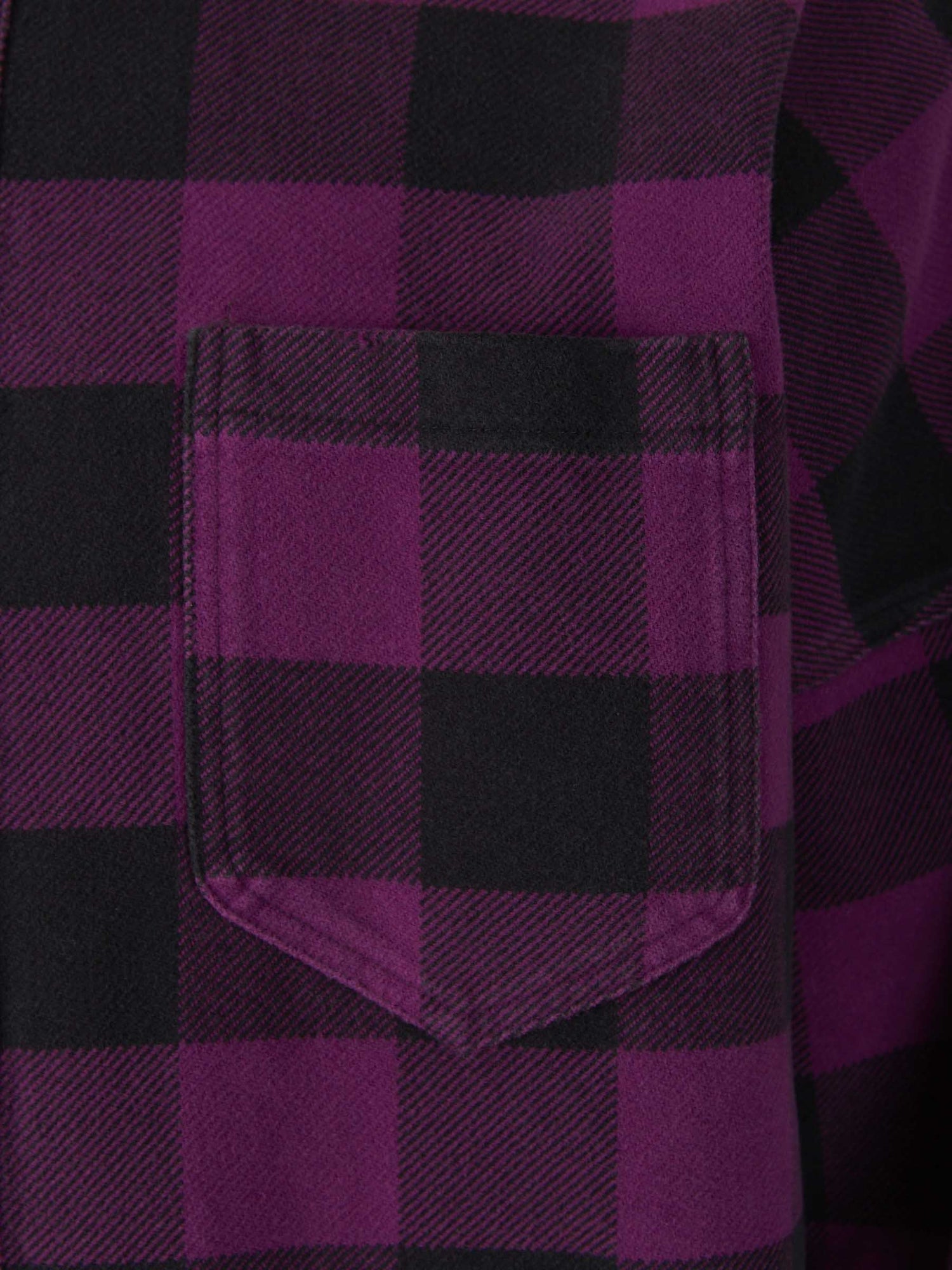 Palm Angels Camisa Motivo Cuadros color Púrpura Oscuro sku 531-005773 01 - Foto 4