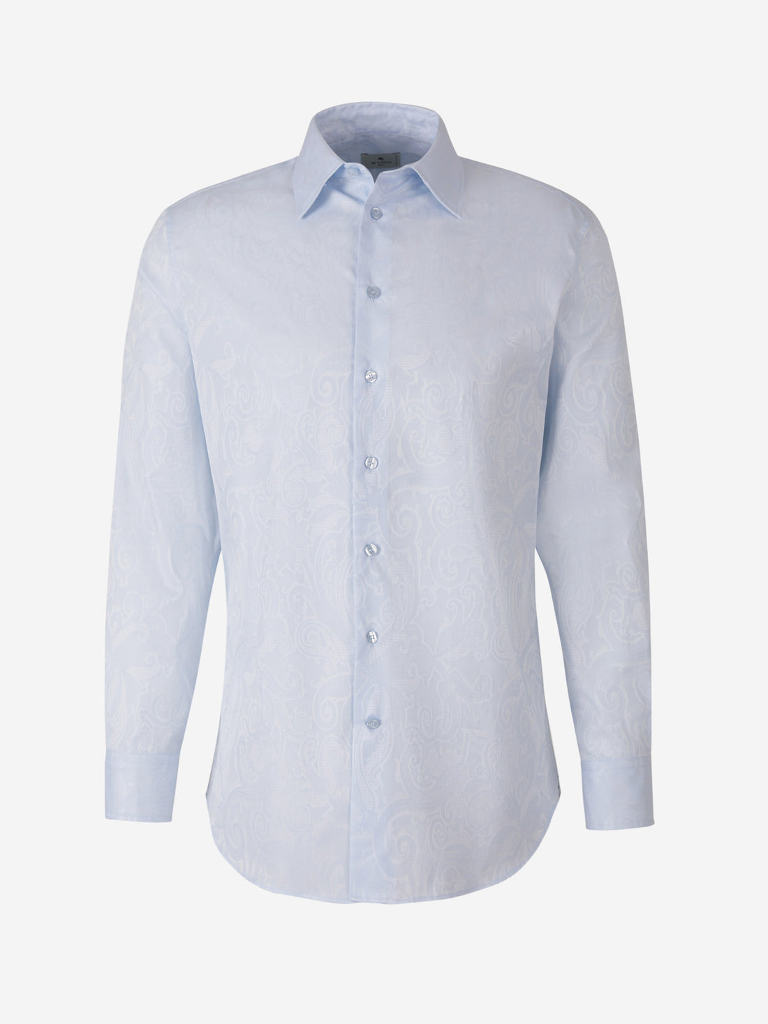 Etro Camisa Jacquard Paisley color Azul Cielo sku 531-005813 01 - Foto 1