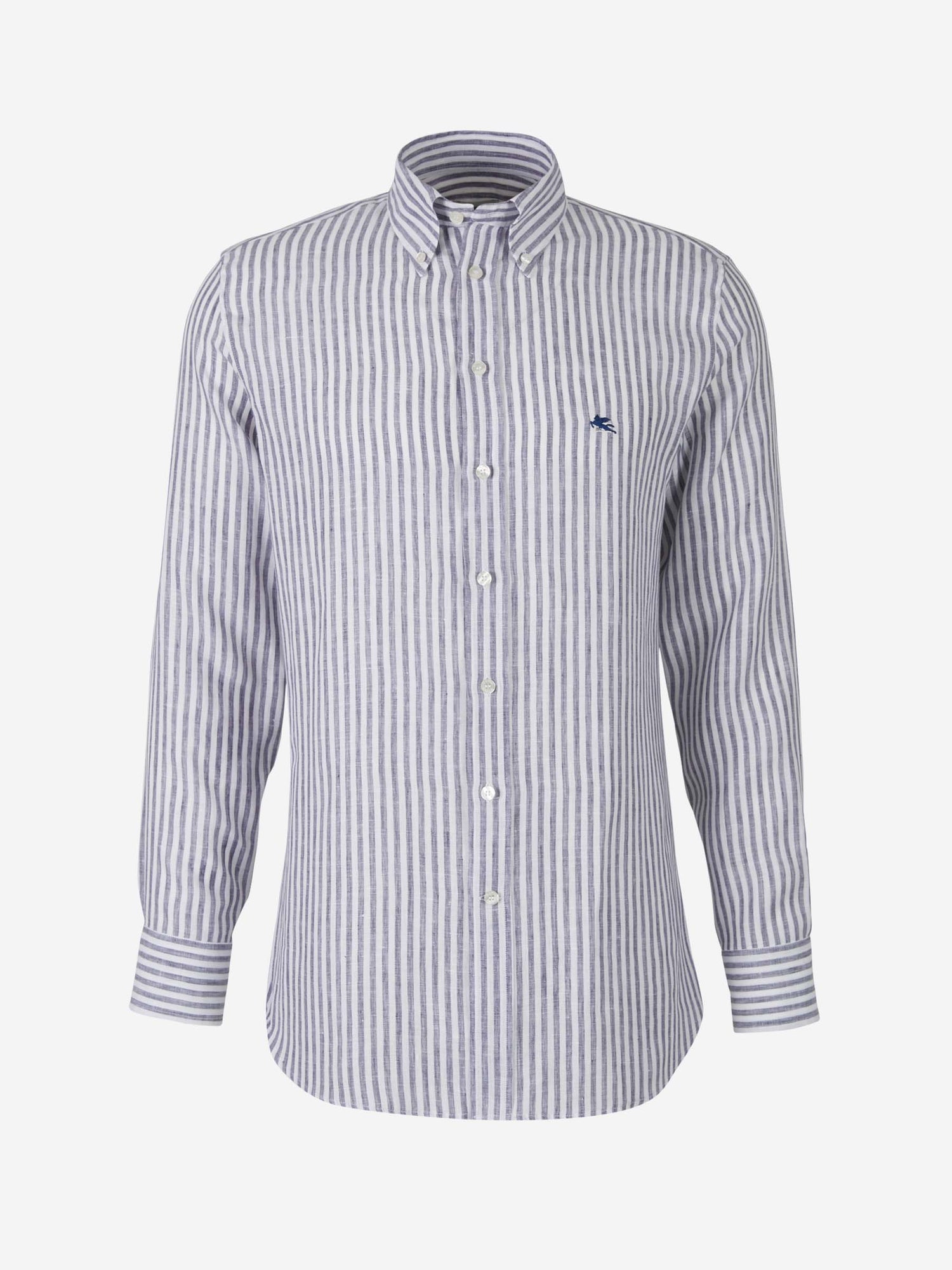 Etro Camisa Motivo Rayas color Blanco sku 531-005817 01 - Foto 1