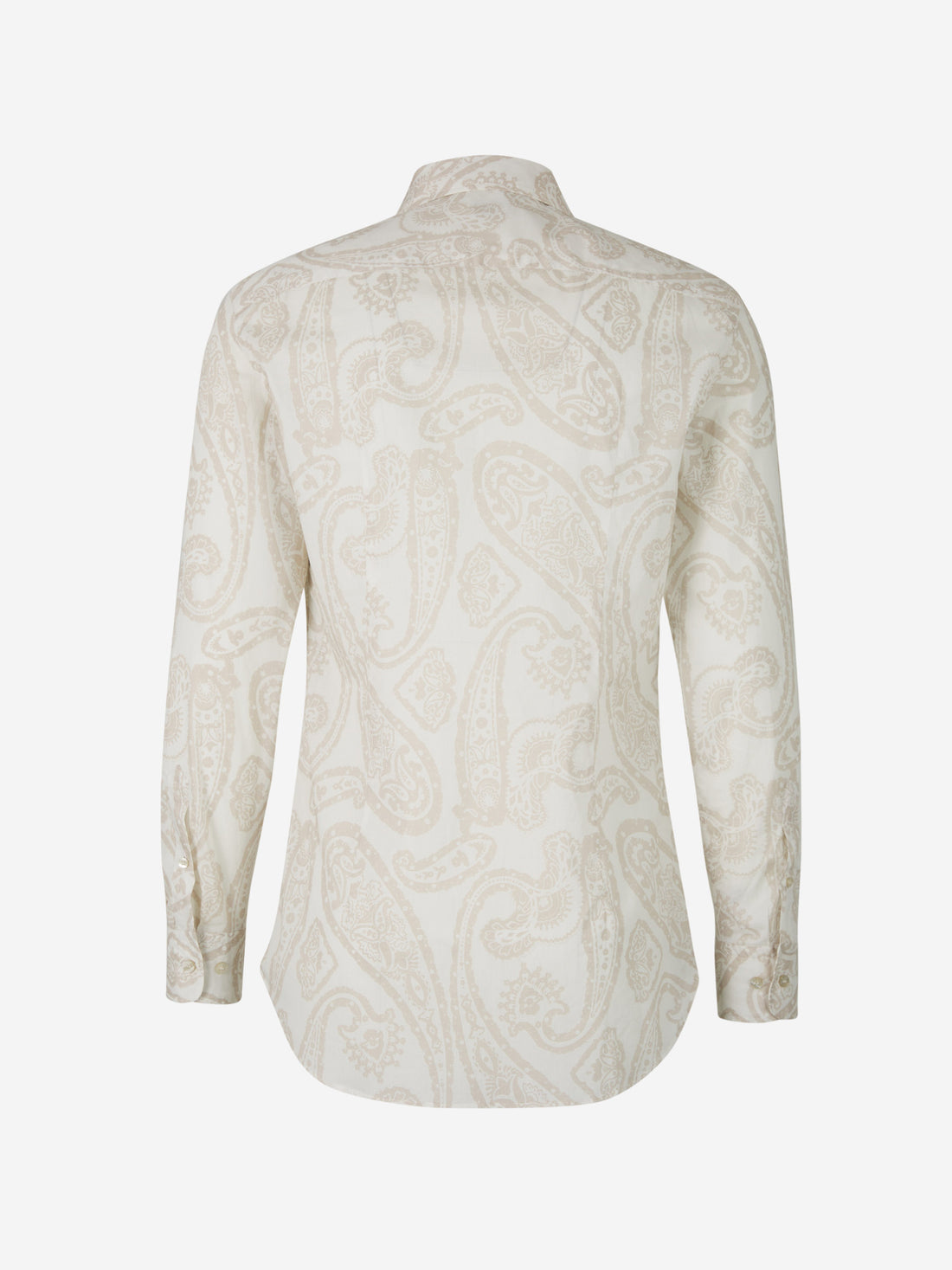 Etro Camisa Motivo Paisley color Beis sku 531-005819 01 - Foto 2