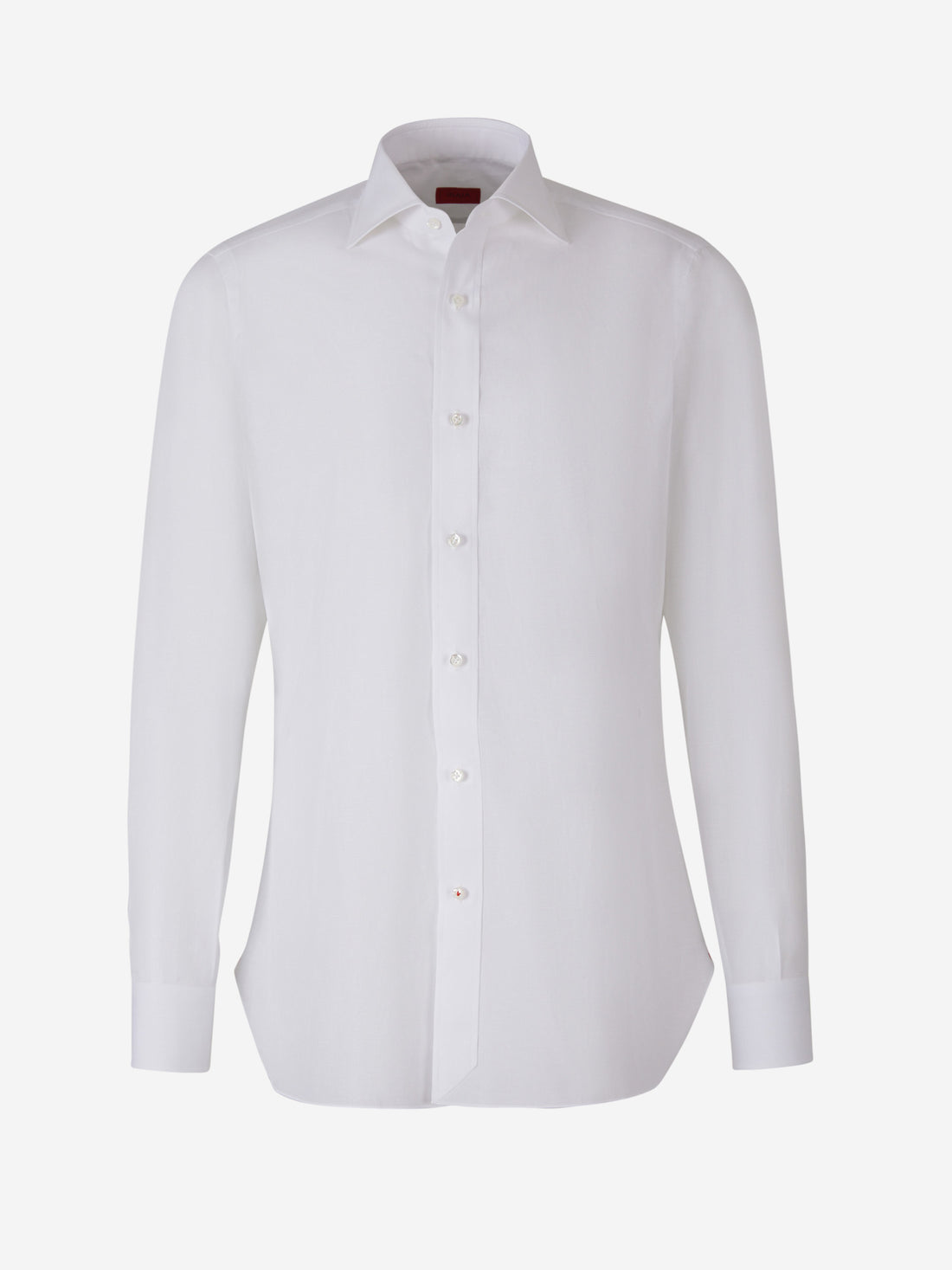 Isaia Camisa Algodón Y Lino color Blanco sku 531-005824 01 - Foto 1