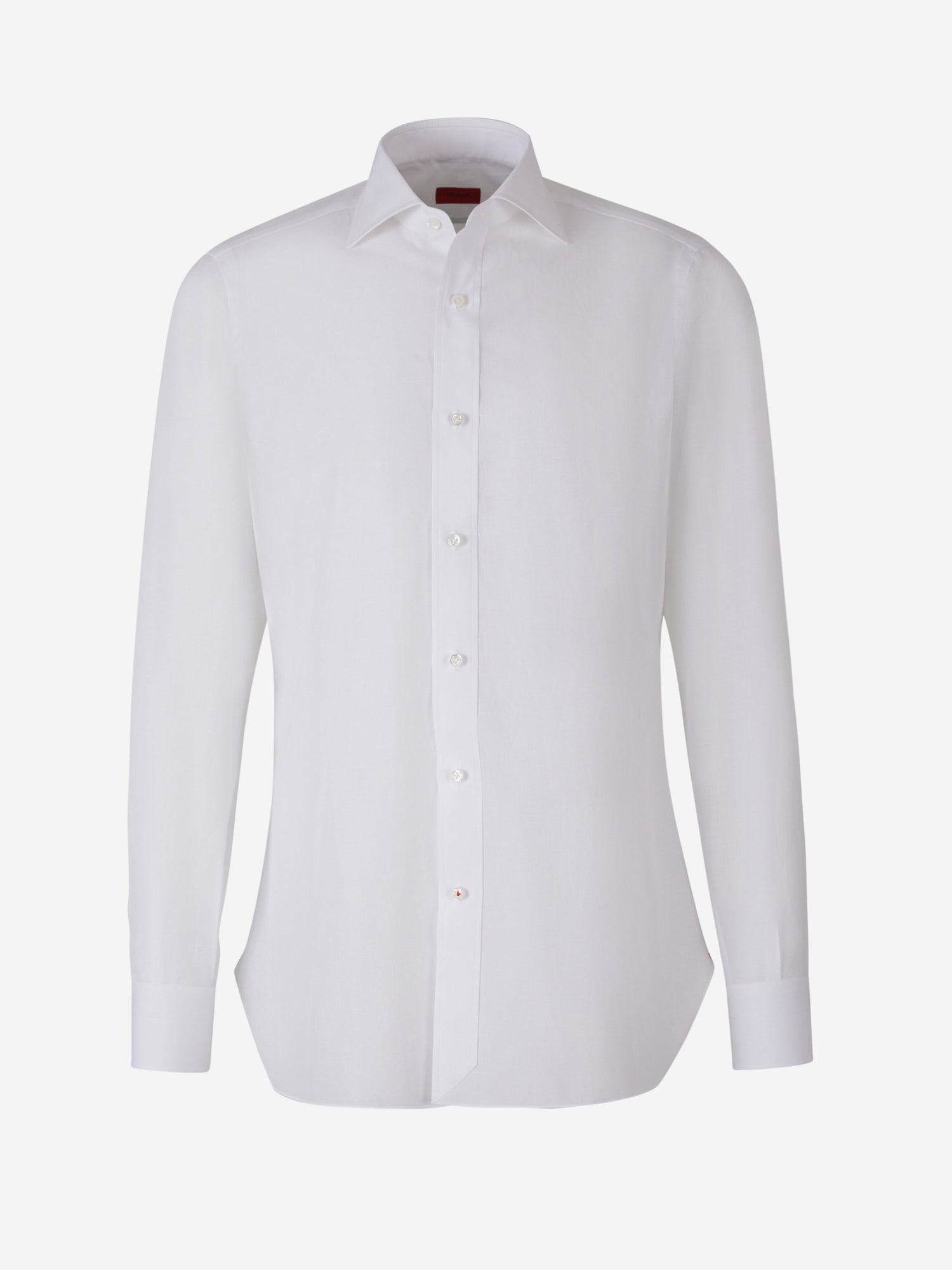 Isaia Camisa Algodón Y Lino color Blanco sku 531-005824 01 - Foto 1