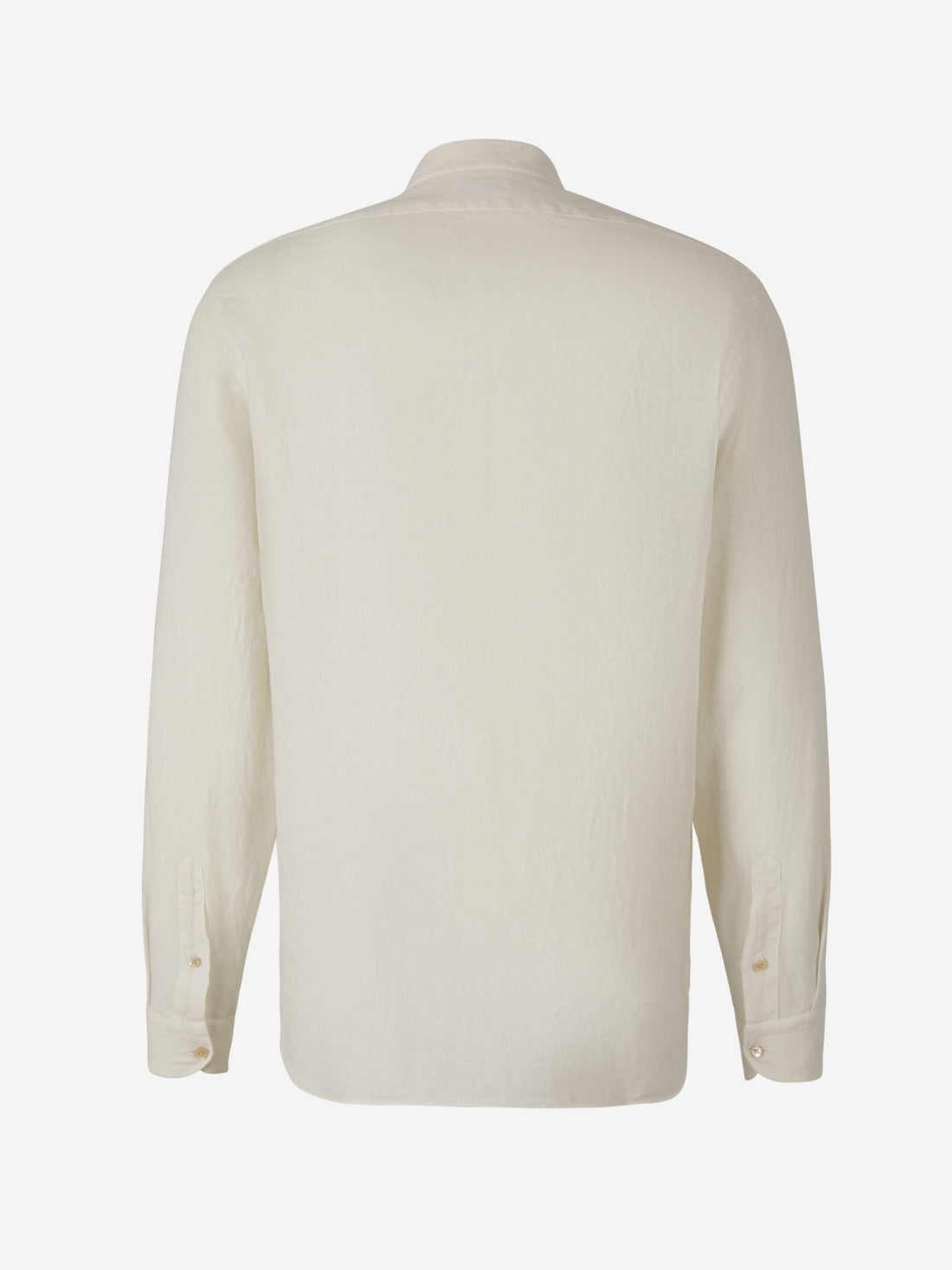 Boglioli Camisa Cuello Mao color Verde Militar sku 531-005829 03 - Foto 2