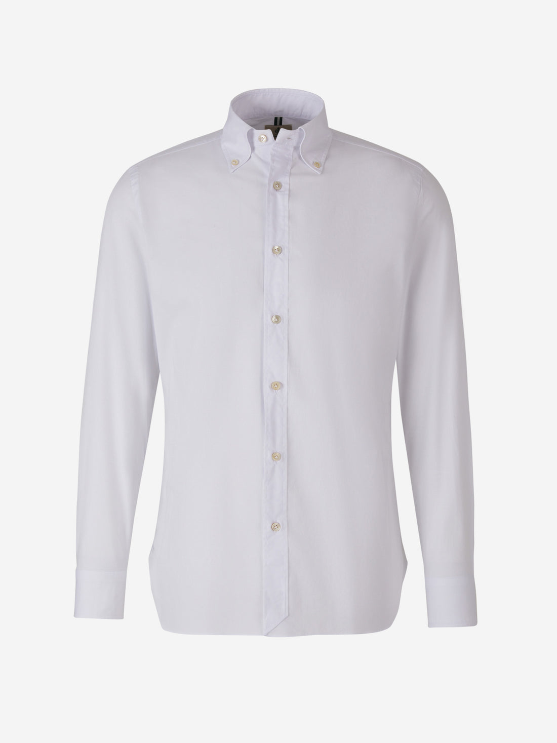 Borrelli Camisa Punto Algodón color Blanco sku 531-005846 02 - Foto 1