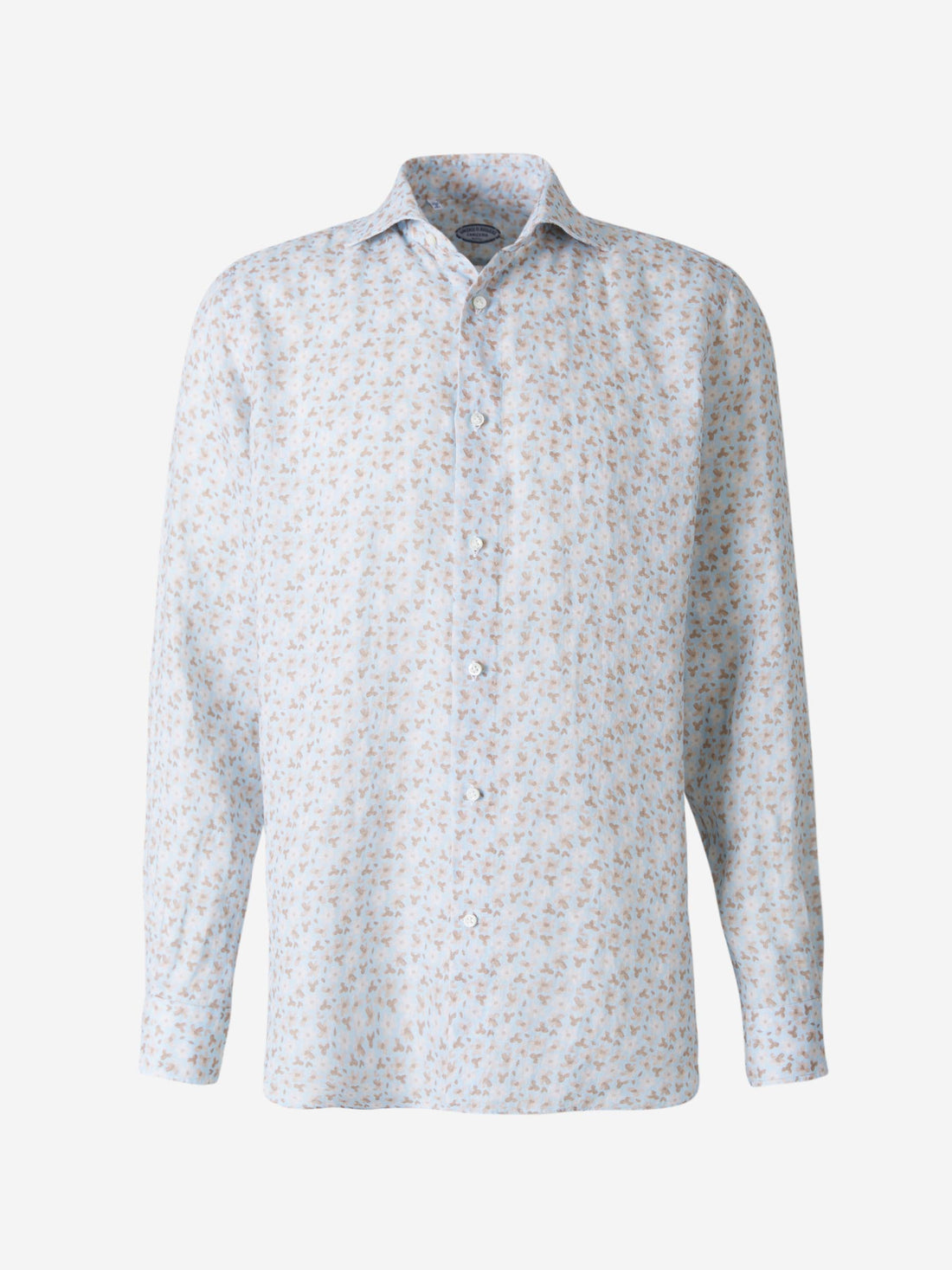 Vincenzo di Ruggiero Camisa Floral Algodón color Azul Cielo sku 531-005862 01 - Foto 1