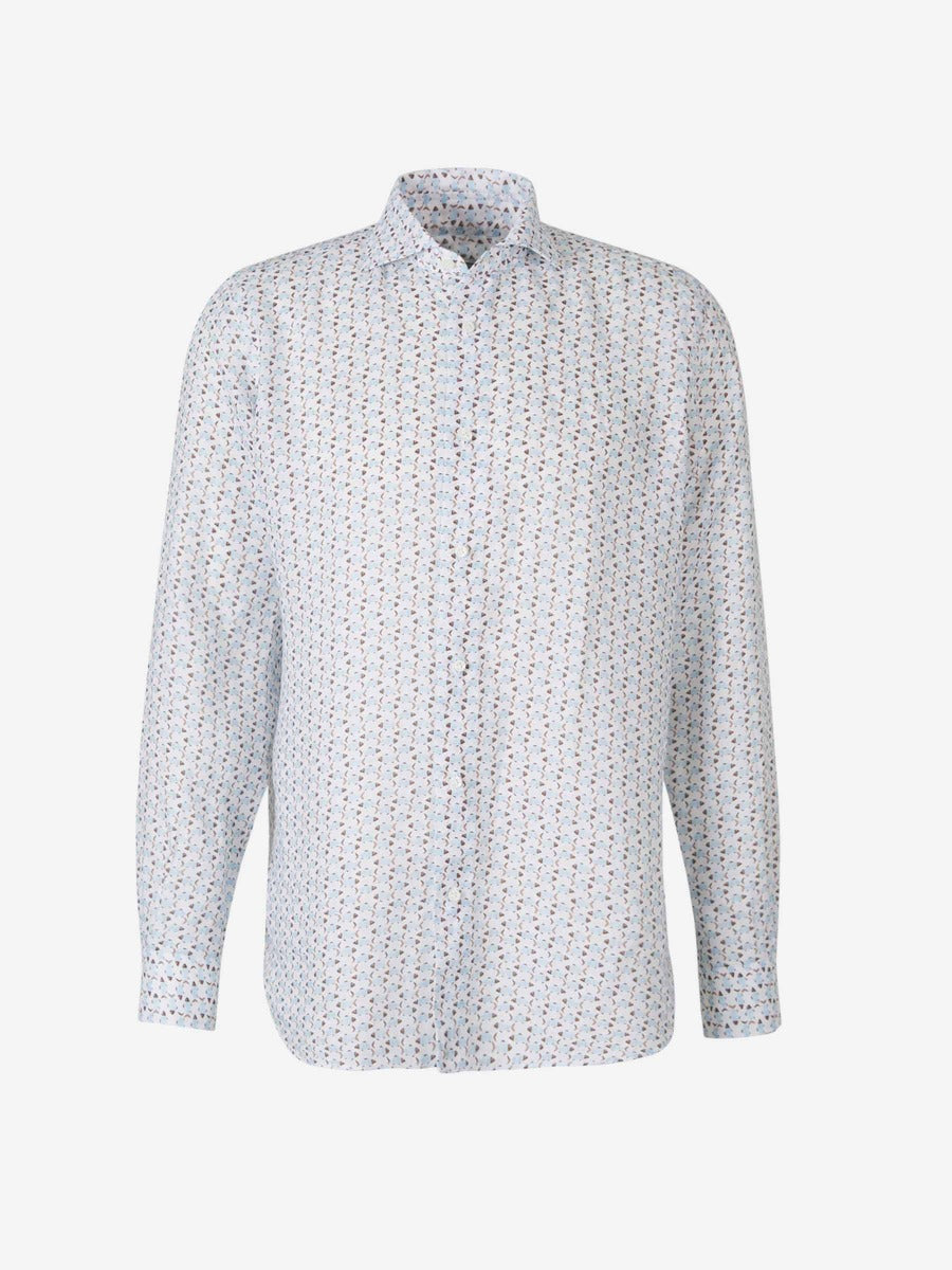 Vincenzo di Ruggiero Camisa Estampada Algodón color Multicolor sku 531-005866 01 - Foto 1