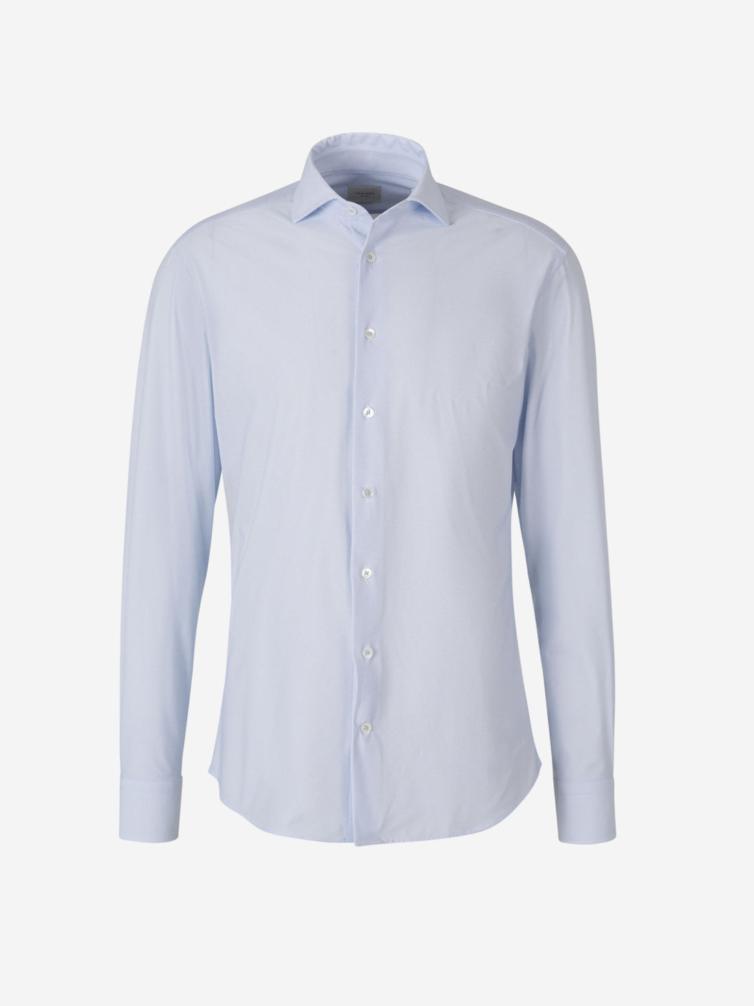 Traiano Milano Camisa Motivo Geométrico color Azul Denim sku 531-005879 01 - Foto 1