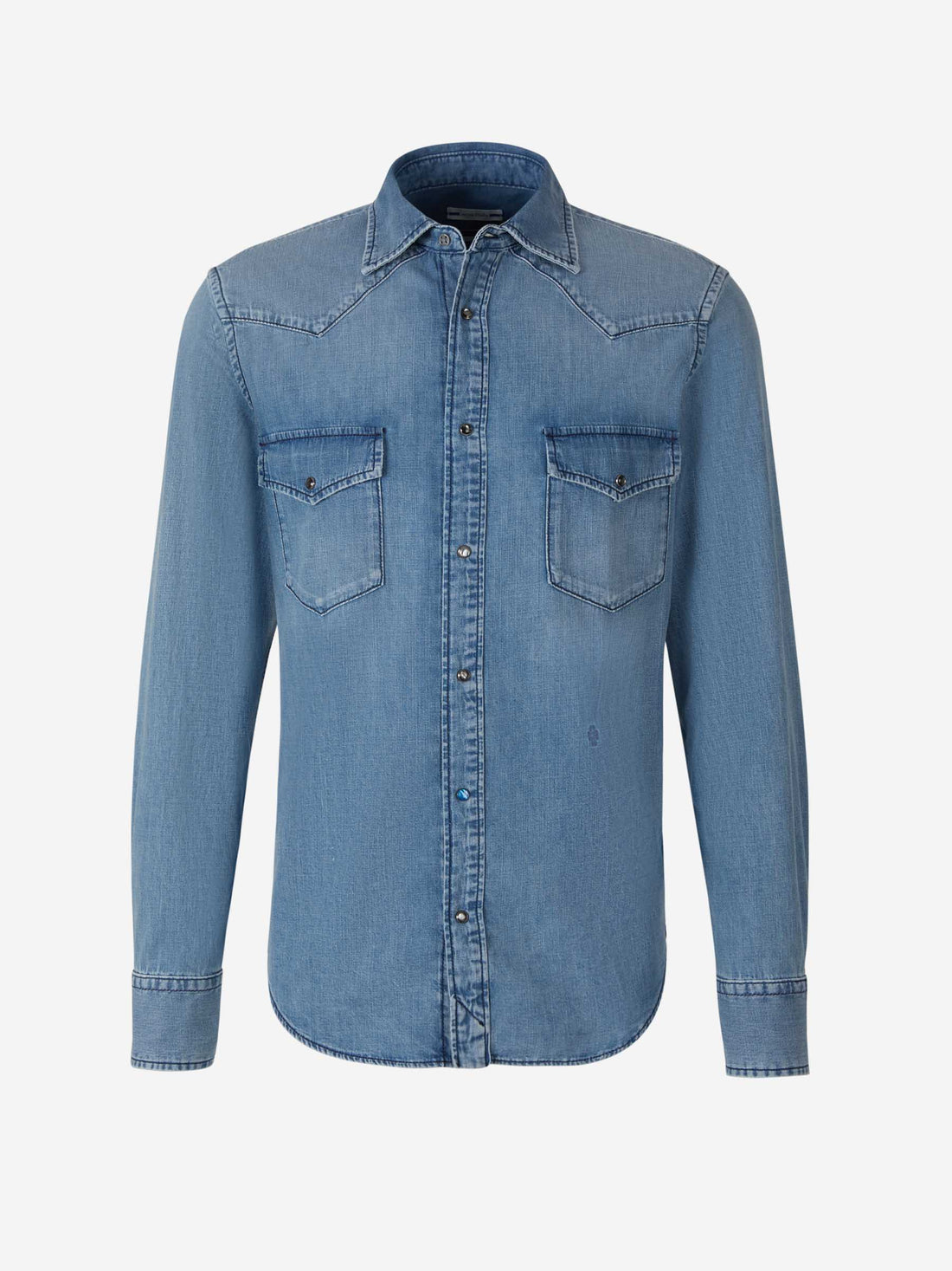 Jacob Cohën Camisa Denim Ligera color Azul Denim sku 531-005896 01 - Foto 1