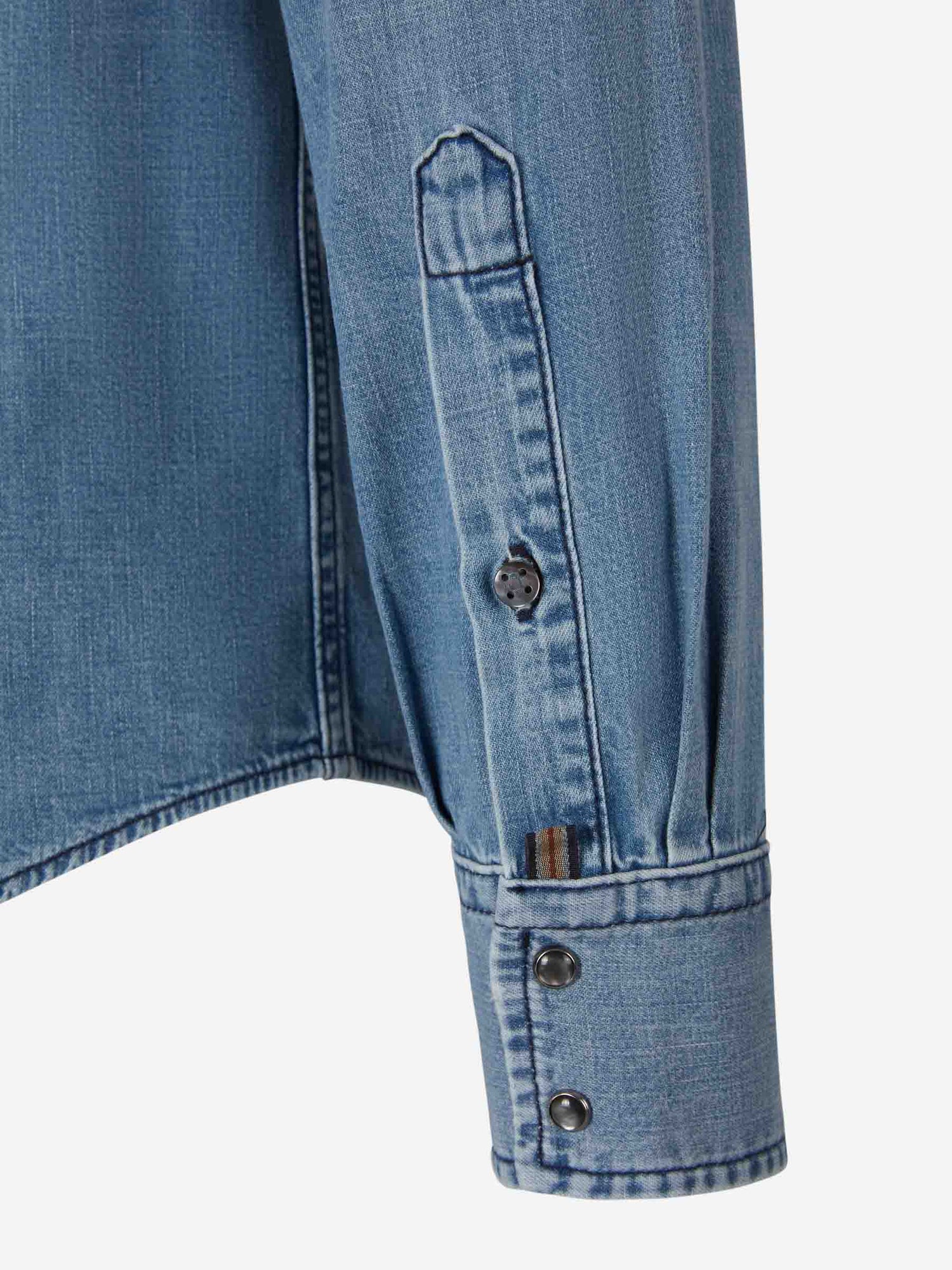 Jacob Cohën Camisa Denim Ligera color Azul Denim sku 531-005896 01 - Foto 6